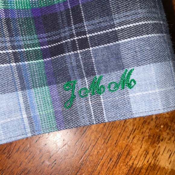 Tom James Long Sleeve Button Down custom made for Mike McGlone RN 85949 - Picture 5 of 10